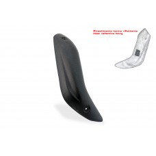 CNC Racing Carbon Fiber Lower Exhaust Pipe Guard for the Akrapovic Full System for the Ducati Multistrada V4 / S / Sport / Pikes Peak